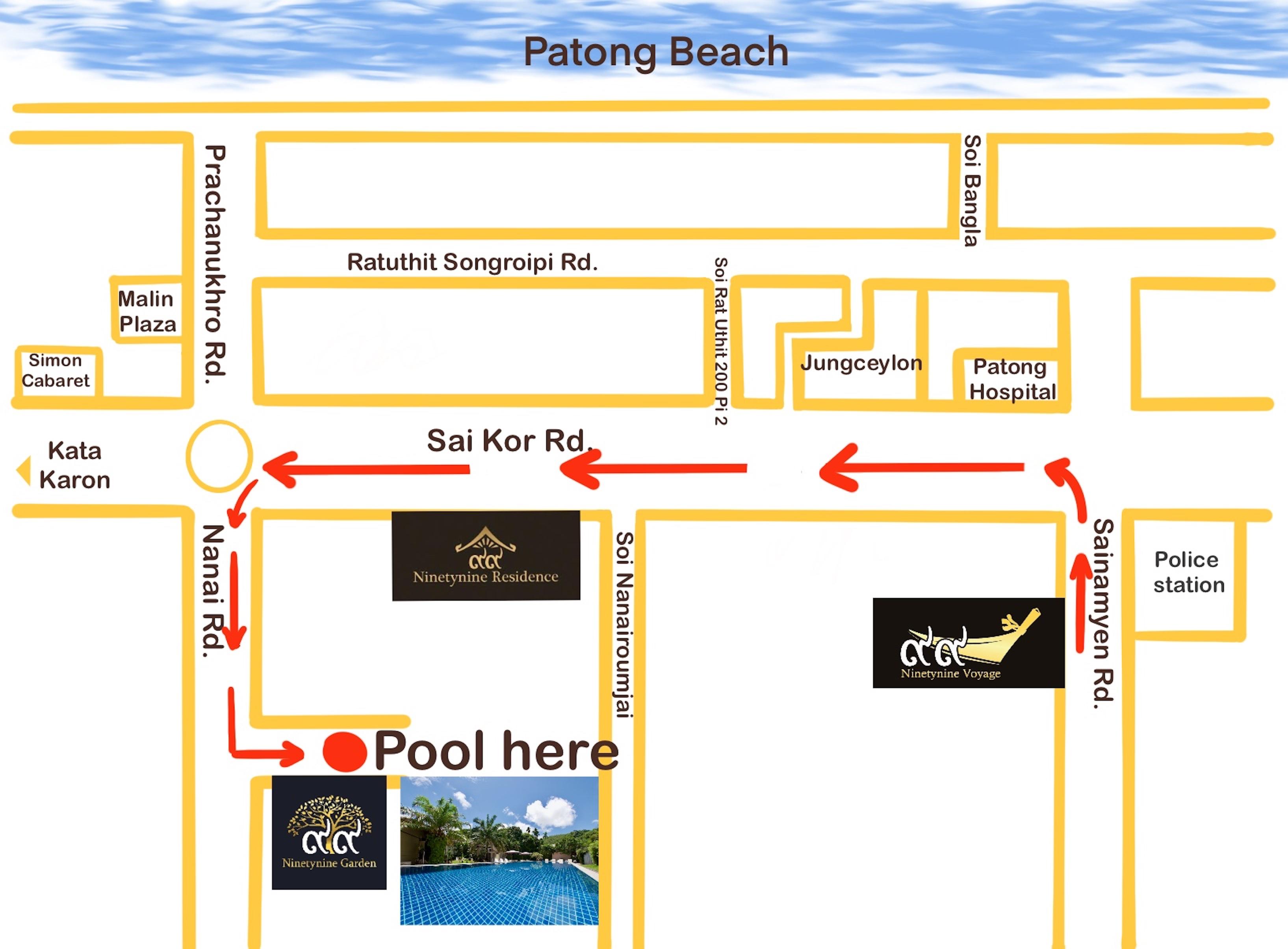 Hotel 99 Voyage Patong Extérieur photo